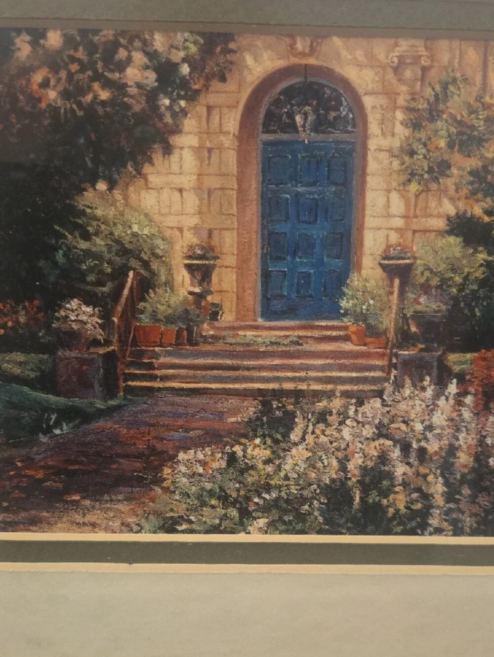 Sunlight & Shadows 8 X 10 Matted Print By Van Martin.